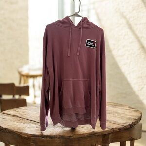 Independent Trading Co. burgundy Men's Hoodie.. size XL